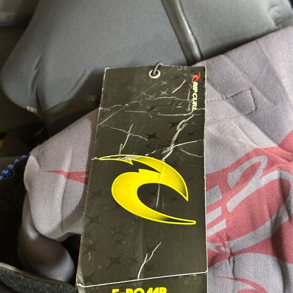 New Ripcurl Wetsuit Medium Short Adults E Bomb Back Zip 4/3 Black Swim Suit - Picture 11 of 14